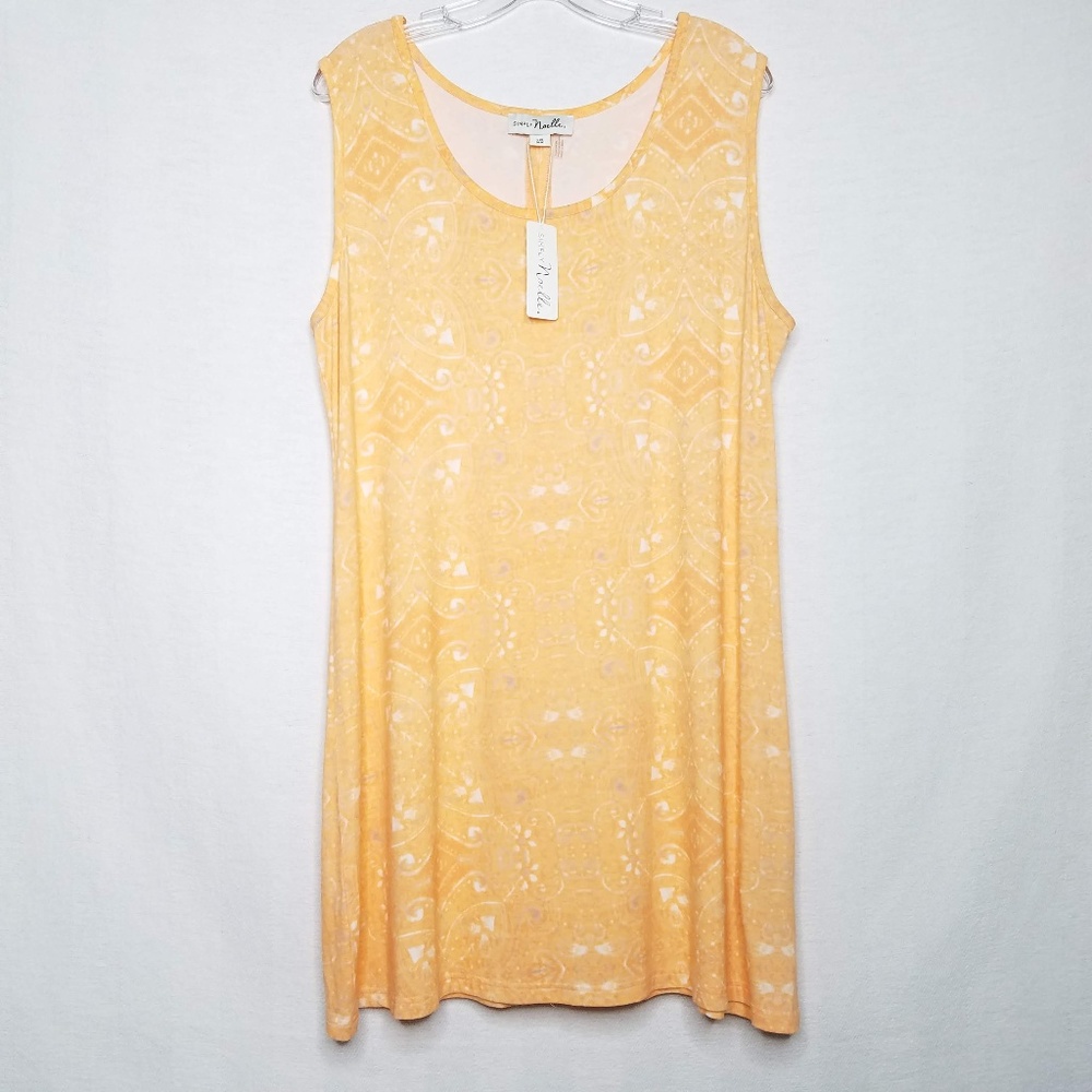 Simply Noelle NWT Sleeveless Top Orange Stretch‎